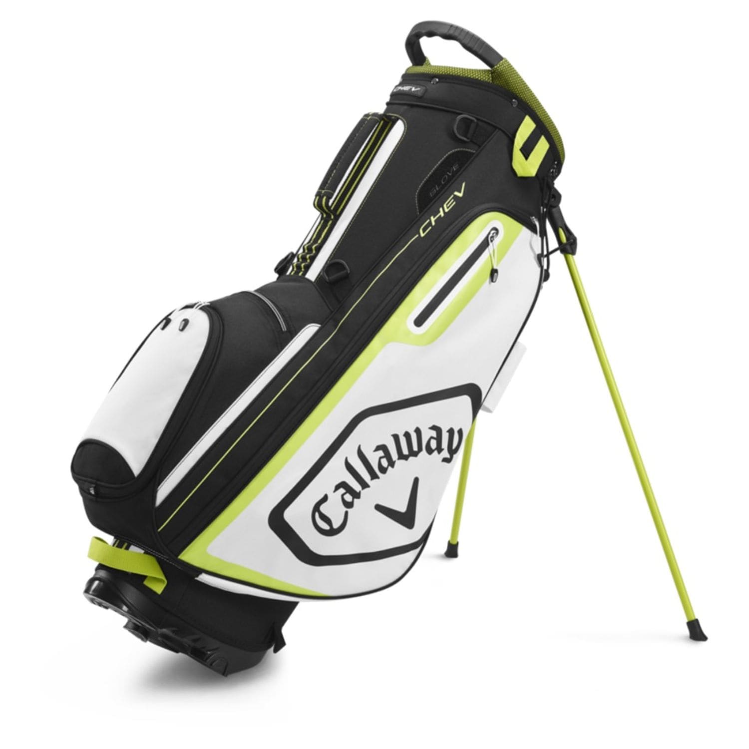 Callaway Golf : Bags Callaway Golf 2020 Chev Stand Bag-Black-White-Yellow
