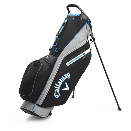 Callaway Golf : Bags Callaway Golf 2020 Fairway C Slim Stand Bag-Silver-Blk-Cyan