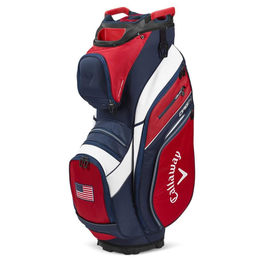 Callaway Golf : Bags Callaway Golf 2020 ORG 14 Cart Bag-Red-Navy-USA Flag