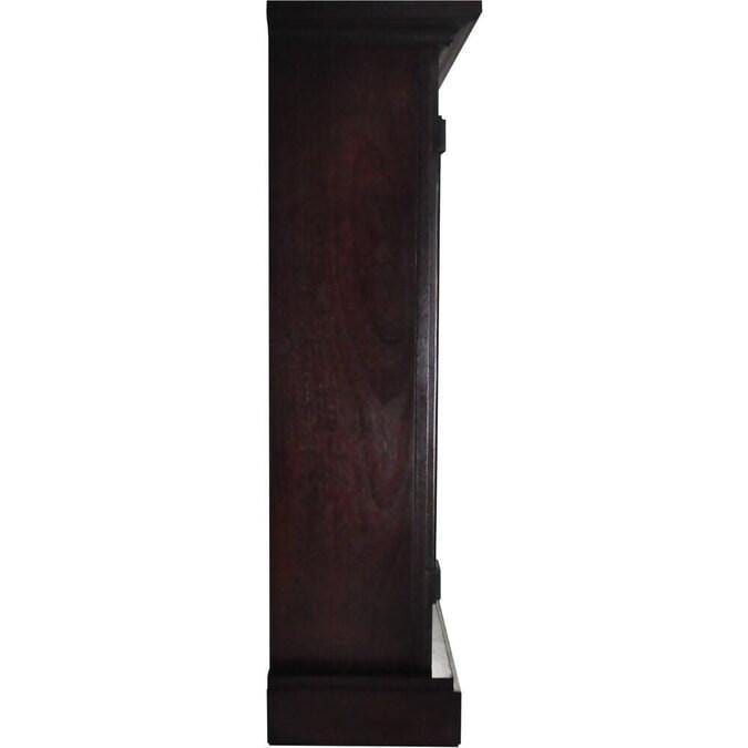 Cambridge Fireplace Mantels and Entertainment Centers Cambridge 33.9-in W Mahogany Fan-Forced Electric Fireplace