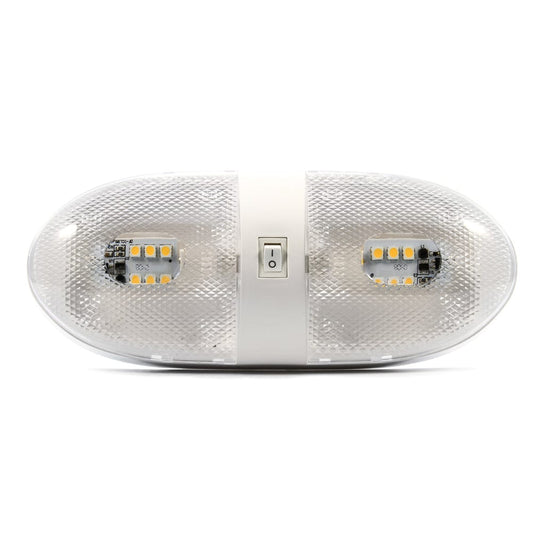 Camco Accessories Camco LED Double Dome Light - 12VDC - 320 Lumens [41321]