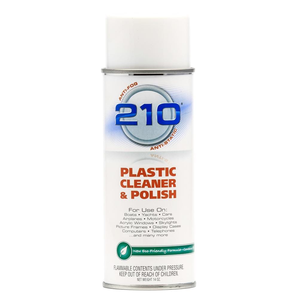 Camco Cleaning Camco 210 Plastic Cleaner Polish - 14oz Spray - Case of 12 [40934CASE]