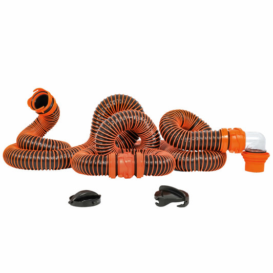 Camco Sanitation Camco RhinoEXTREME 20 Sewer Hose Kit w/4 In 1 Elbow Caps [39867]