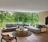 Cane-Line Denmark Cane-Line Accessories Scale armrest, right, w/French Weave natural, Oak  | 110ORFU