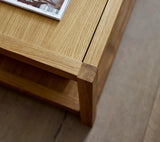 Cane-Line Denmark Cane-Line Accessories Scale coffee table, small, Oak  | 112O