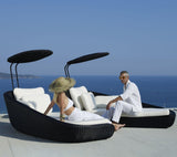 Cane-Line Denmark Day Bed Cane-Line Savannah daybed, right module, incl. sunshade (5543)