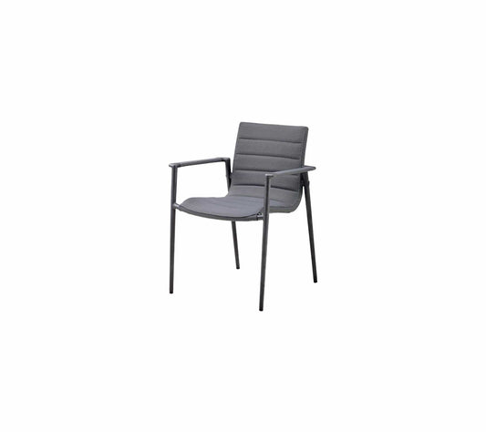 Cane-Line Denmark Grey - Cane-line AirTouch Core armchair, stackable, Cane-line AirTouch (8434)