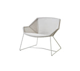 Cane-Line Denmark Lounge Chairs Cane-Line Breeze lounge chair Light grey