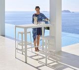 Cane-Line Denmark Outdoor Bar Furniture Cut bar table (11501)