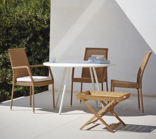 Cane-Line Denmark Outdoor Chairs Cane-Line Newman Chair, Stackable (5436)