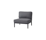 Cane-Line Denmark Outdoor Chairs Grey Conic single seater module, Cane-line AirTouch