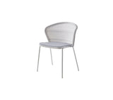 Cane-Line Denmark Outdoor Chairs White grey / None Cane-Line Lean chair, stackable