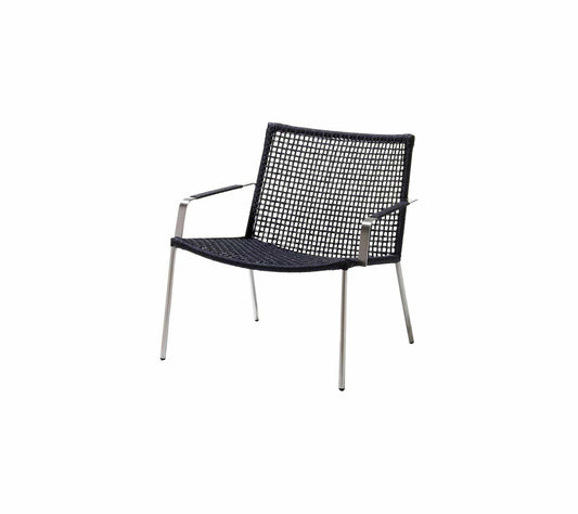 Cane-Line Denmark Outdoor Dining Chairs Straw lounge chair, Cane-line Rope, stackable 5409