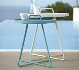 Cane-Line Denmark Outdoor Side Table Cane-Line On-the-move side table large