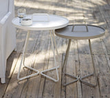 Cane-Line Denmark Outdoor Side Table Cane-Line On-the-move side table large