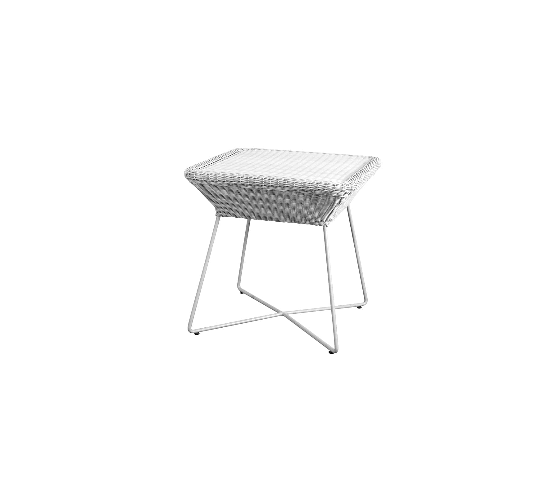 Cane-Line Denmark Outdoor Side Table White grey - Cane-line Weave Cane-Line Breeze side table | 5064