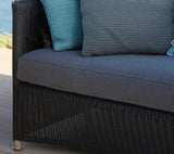 Cane-Line Denmark Outdoor Sofa Diamond 2-seater sofa, Weave