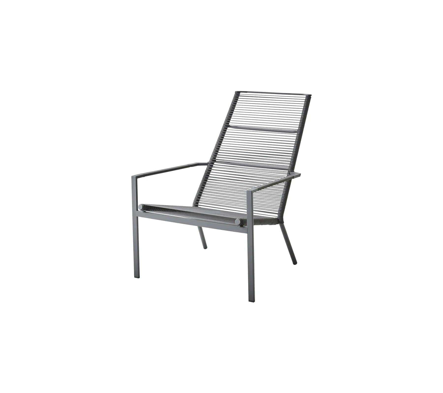 Cane-Line Denmark Outdoor Table Edge highback chair, stackable
