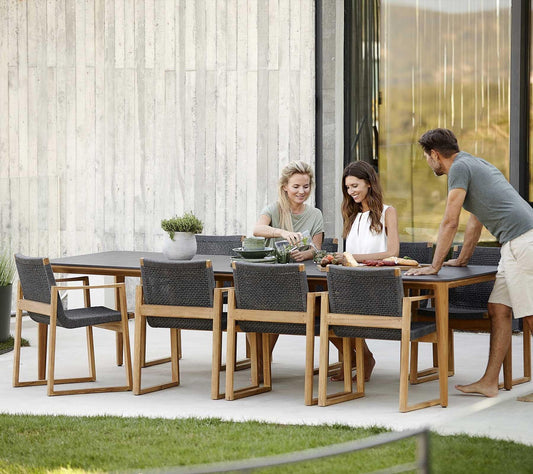 Cane-Line Denmark Outdoor Table Endless armchair