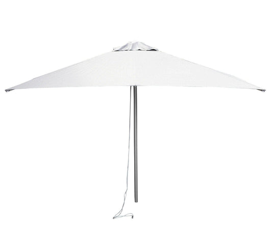 Cane-Line Denmark Parasol Dusty white fabric Harbour parasol w/pulley system, 2x2 m