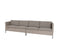 Cane-Line Denmark Taupe - Cane-line Weave - w/Taupe cushions Connect dining lounge w/Cane-line Natté cushions (30)