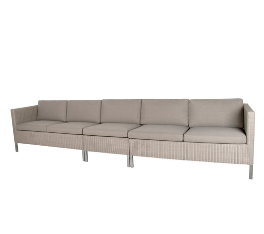 Cane-Line Denmark Taupe - Cane-line Weave - w/Taupe cushions Connect dining lounge w/Cane-line Natté cushions (40)