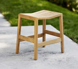 Cane-Line Denmark Teak Cane-Line  - Flip stool, stackable |  54060T