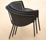 Cane-Line Denmark Trinity chair, stackable, Cane-line Weave (5423)