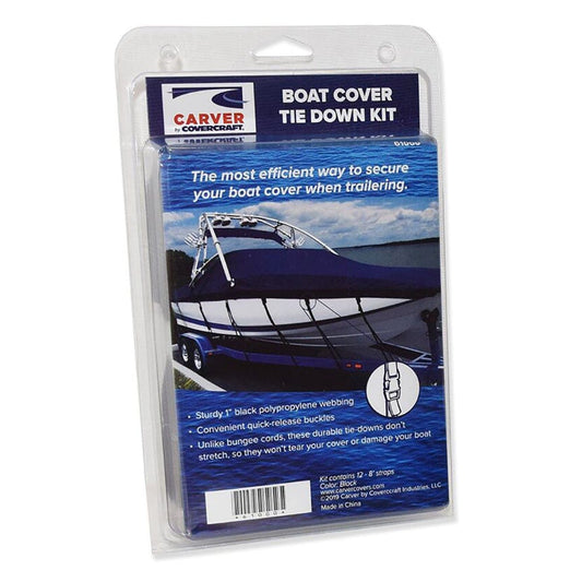 Carver by Covercraft Accessories Carver Boat Cover Tie Down Kit [61000]