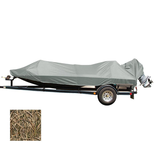 Carver by Covercraft Winter Covers Carver Performance Poly-Guard Styled-to-Fit Boat Cover f/15.5 Jon Style Bass Boats - Shadow Grass [77815C-SG]