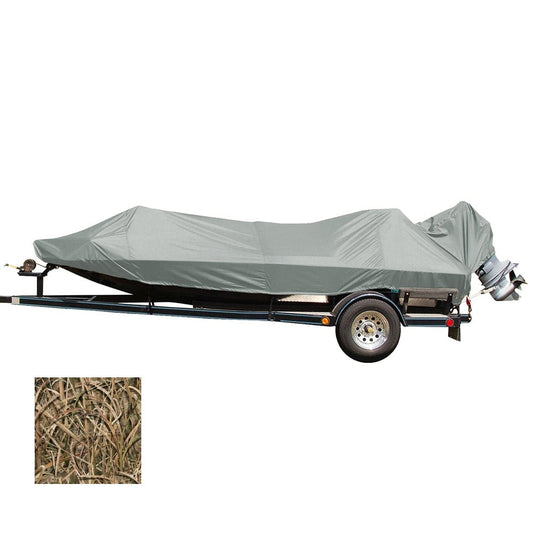 Carver by Covercraft Winter Covers Carver Performance Poly-Guard Styled-to-Fit Boat Cover f/16.5 Jon Style Bass Boats - Shadow Grass [77816C-SG]
