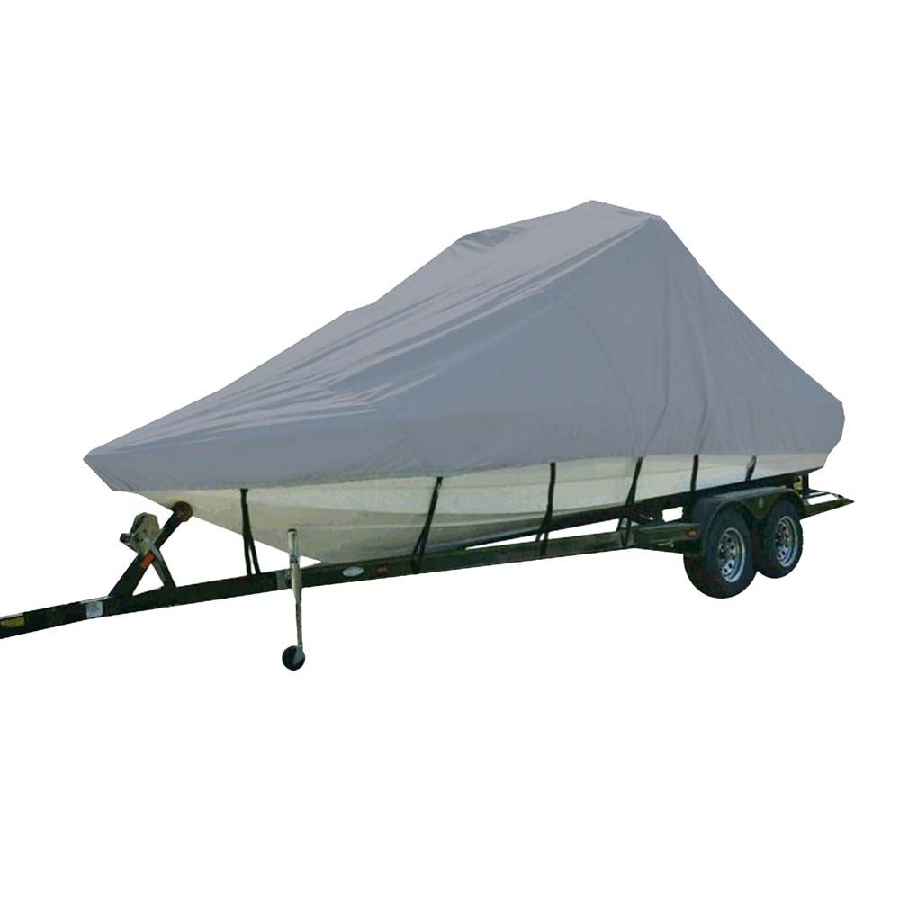 Carver by Covercraft Winter Covers Carver Sun-DURA Specialty Boat Cover f/18.5 Sterndrive V-Hull Runabout/Modified Boats - Grey [83118S-11]