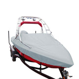 Carver by Covercraft Winter Covers Carver Sun-DURA Specialty Boat Cover f/18.5 Sterndrive V-Hull Runabouts w/Tower - Grey [97118S-11]