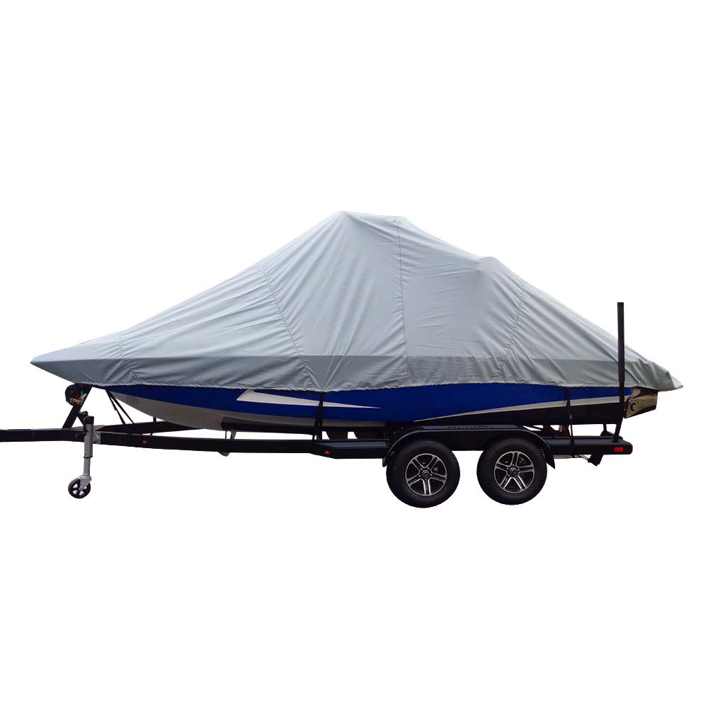 Carver by Covercraft Winter Covers Carver Sun-DURA Specialty Boat Cover f/21.5 Inboard Tournament Ski Boats w/Wide Bow  Swim Platform - Grey [82121S-11]