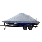 Carver by Covercraft Winter Covers Carver Sun-DURA Specialty Boat Cover f/22.5 Inboard Tournament Ski Boats w/Wide Bow  Swim Platform - Grey [82122S-11]