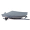 Carver by Covercraft Winter Covers Carver Sun-DURA Styled-to-Fit Boat Cover f/18.5 V-Hull Center Console Fishing Boat - Grey [70018S-11]