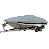 Carver by Covercraft Winter Covers Carver Sun-DURA Styled-to-Fit Boat Cover f/19.5 Sterndrive Deck Boats w/Low Rails - Grey [75119S-11]