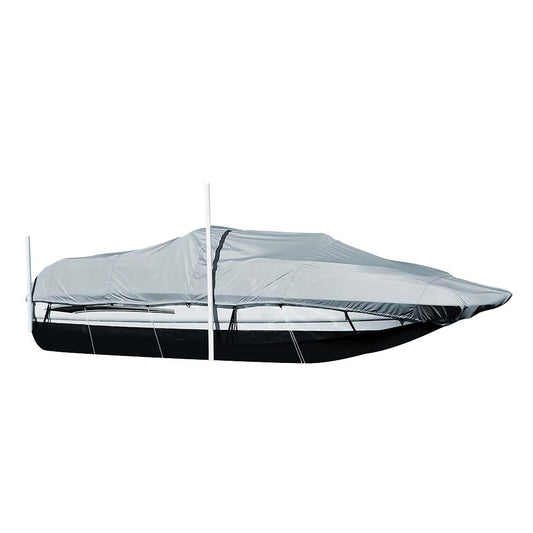 Carver by Covercraft Winter Covers Carver Sun-DURA Styled-to-Fit Boat Cover f/20.5 Sterndrive Deck Boats w/Walk-Thru Windshield - Grey [95120S-11]