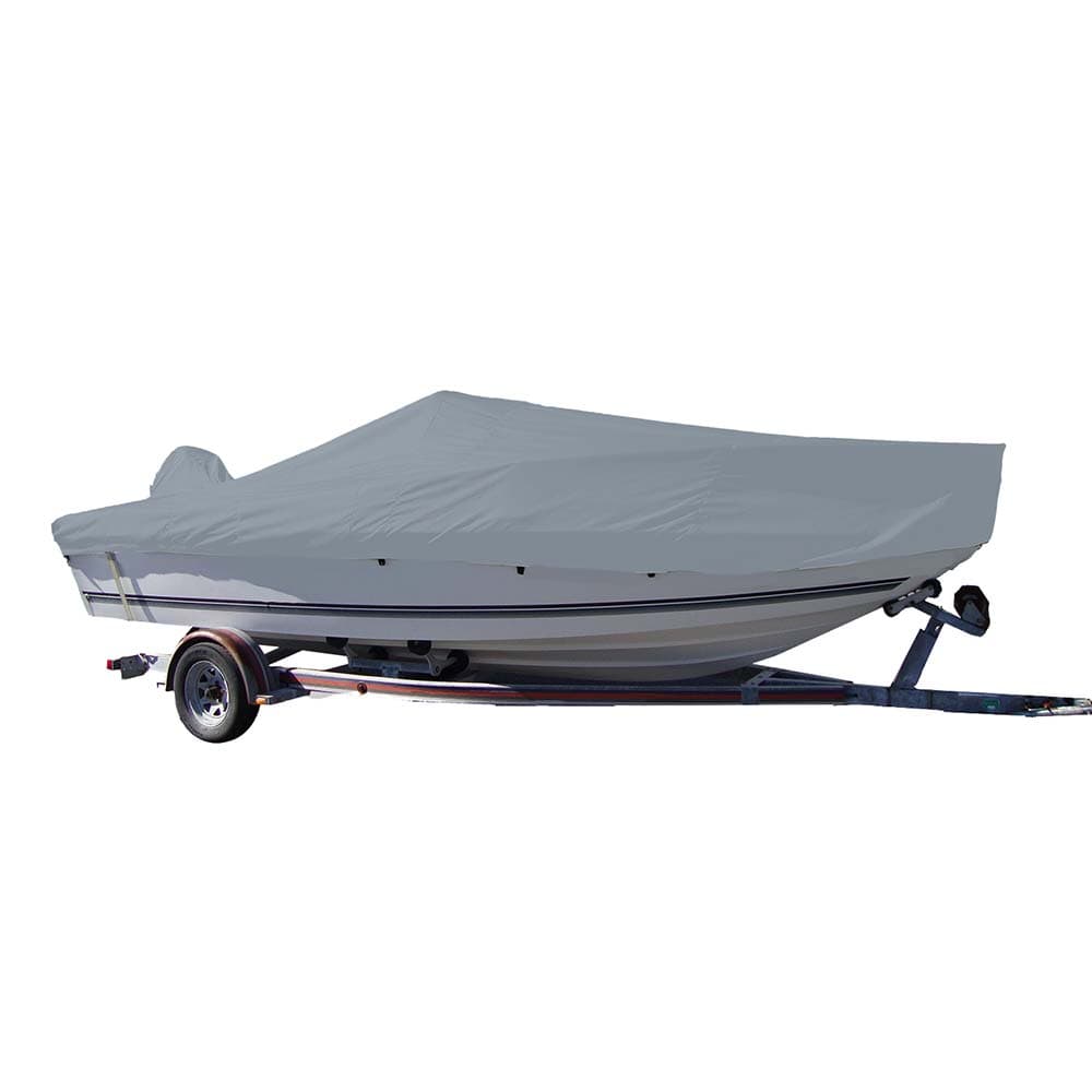 Carver by Covercraft Winter Covers Carver Sun-DURA Styled-to-Fit Boat Cover f/21.5 V-Hull Center Console Fishing Boat - Grey [70021S-11]