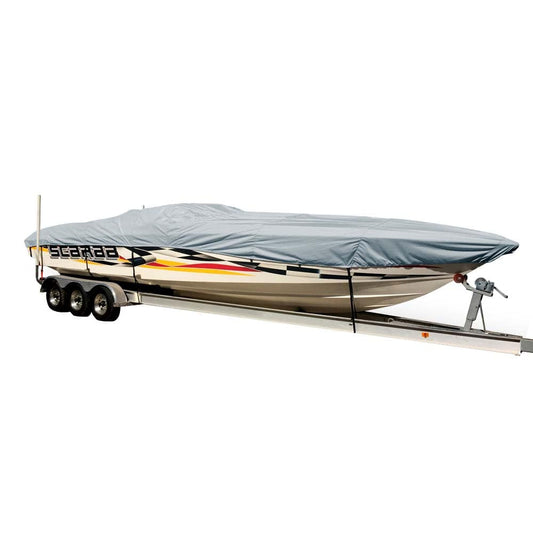 Carver by Covercraft Winter Covers Carver Sun-DURA Styled-to-Fit Boat Cover f/24.5 Performance Style Boats - Grey [74324S-11]