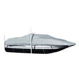 Carver by Covercraft Winter Covers Carver Sun-DURA Styled-to-Fit Boat Cover f/25.5 Sterndrive Deck Boats w/Walk-Thru Windshield - Grey [95125S-11]