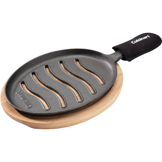 Cuisinart Grill - Fajita Set w/Wood Tray, Handle Holder - CFS-219