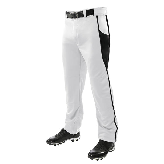 Champro Sports : Baseball Champro Adult Triple Crown Baseball Pant White Black 2XL