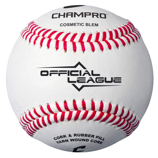 Champro Sports : Baseball Champro Official League Gen Leath Baseball Cosmetic Blem Dz