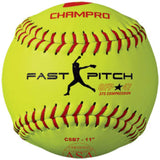 Champro Sports : Softball Champro ASA 11 in Fast Pitch Durahide Cover Softball Dozen