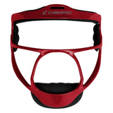 Champro Sports : Softball Champro Rampage Softball Fielders Facemask Scarlet