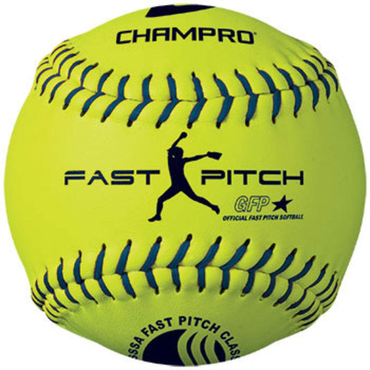 Champro Sports : Softball Champro USSSA 12 in FastPitch Durahide Cover Softball .47COR
