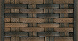 Gensun - Grand Terrace Woven Cast Aluminum Swivel Bar Stool | 70340007