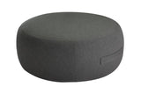 CO9 Design 34" Upholstered Coffee Table / Pouf - Denim/Graphite
