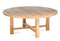 CO9 Design Lakewood 50" Round Coffee Table, Natural Teak